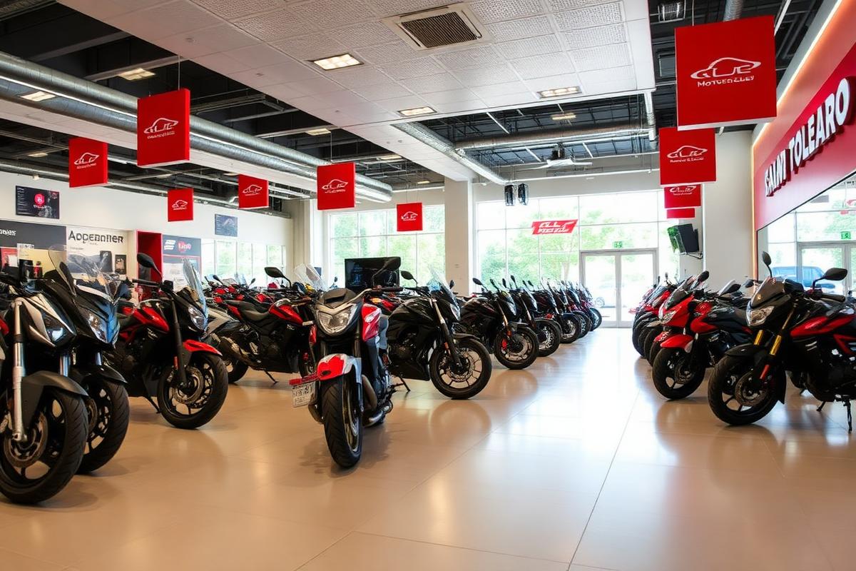 Sala de ventas de Comercial Motor S SAS